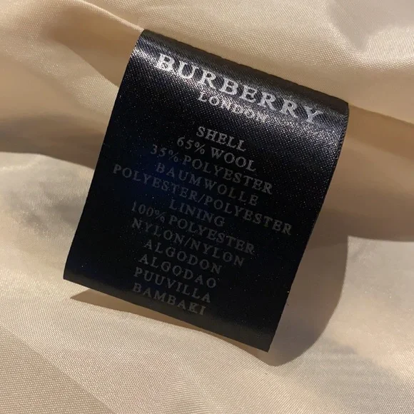 Vintage Burberry Coat - Picture 7 of 9